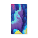 Colorful Cloud Print Baby Crib Sheet