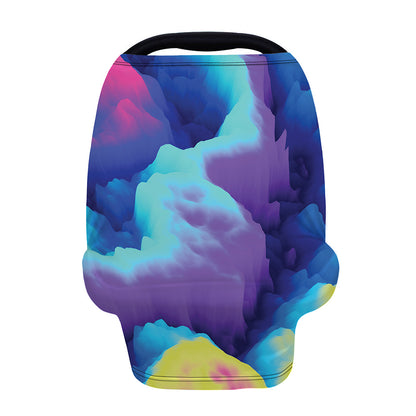 Colorful Cloud Print Baby Seat Cover