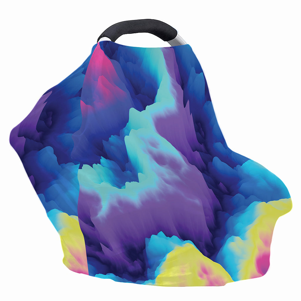 Colorful Cloud Print Baby Seat Cover
