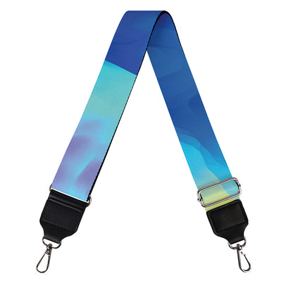 Colorful Cloud Print Bag Strap