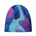 Colorful Cloud Print Beanie