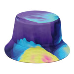 Colorful Cloud Print Bucket Hat