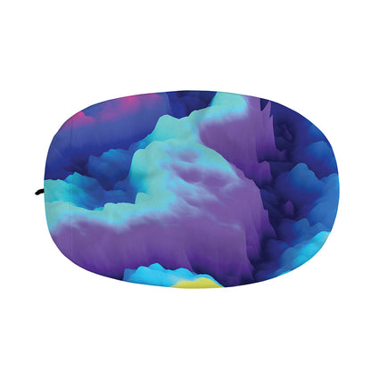 Colorful Cloud Print Car Side Mirror Covers