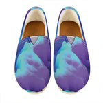 Colorful Cloud Print Casual Shoes