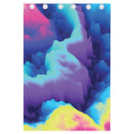 Colorful Cloud Print Curtain