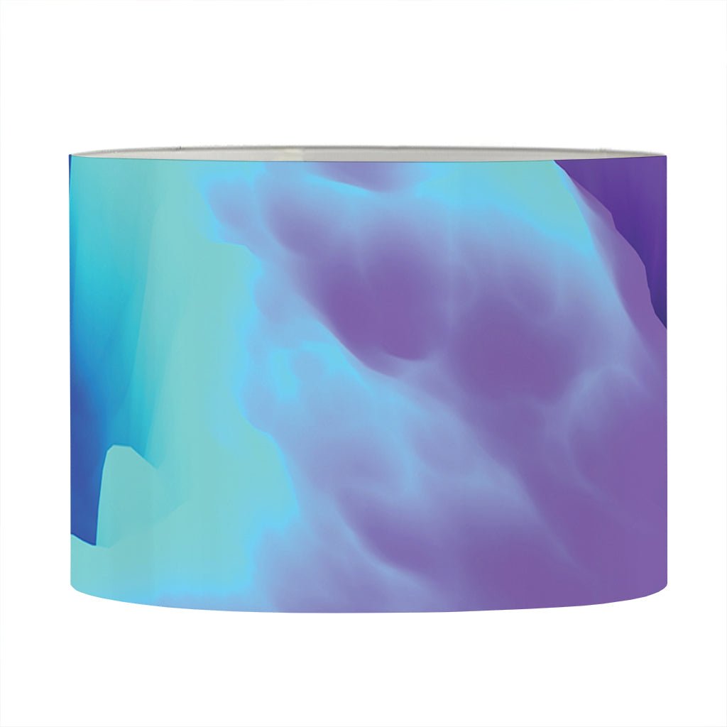 Colorful Cloud Print Drum Lamp Shade