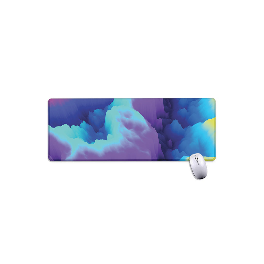 Colorful Cloud Print Extended Mouse Pad
