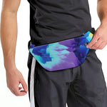 Colorful Cloud Print Fanny Pack