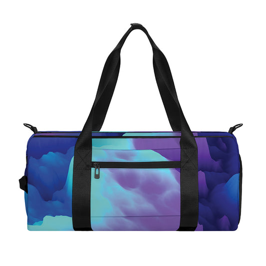 Colorful Cloud Print Gym Bag