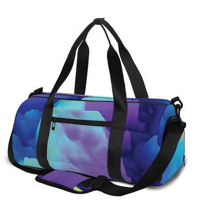 Colorful Cloud Print Gym Bag