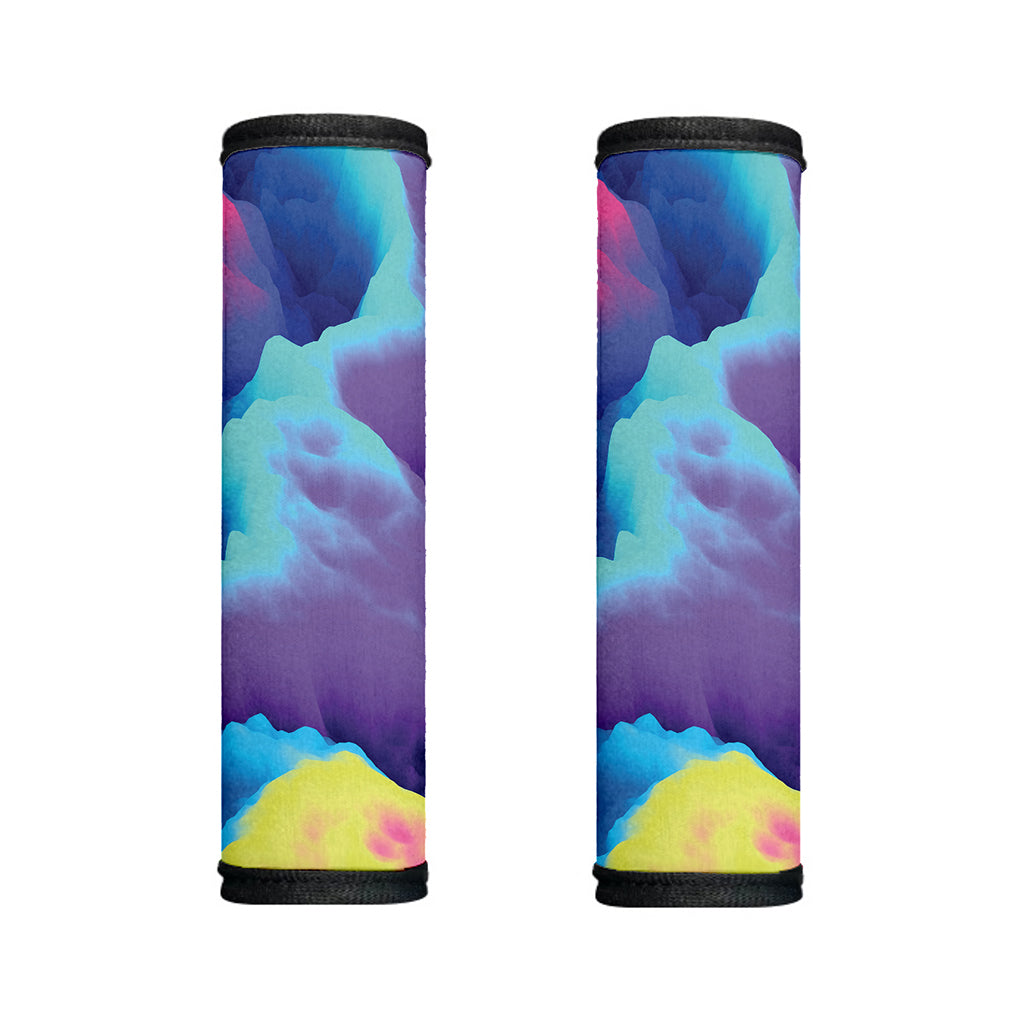 Colorful Cloud Print Handle Covers