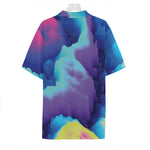 Colorful Cloud Print Hawaiian Shirt