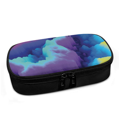 Colorful Cloud Print Insulin Cooler Travel Case
