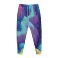 Colorful Cloud Print Jogger Pants