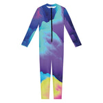 Colorful Cloud Print Jumpsuit