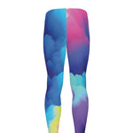 Colorful Cloud Print Men's leggings
