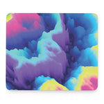 Colorful Cloud Print Mouse Pad