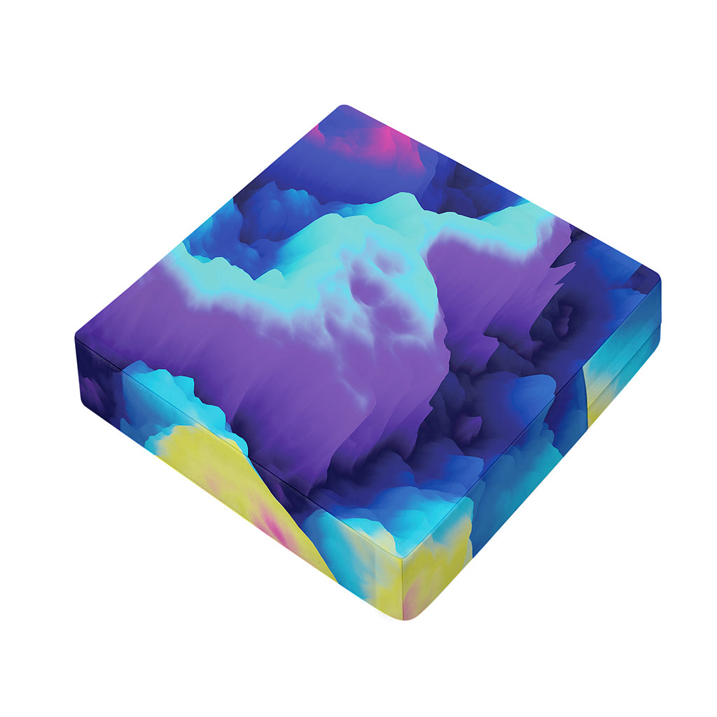 Colorful Cloud Print Outdoor Seat Cushion Cover