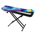 Colorful Cloud Print Piano Keyboard Cover