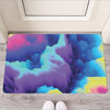 Colorful Cloud Print Rubber Doormat