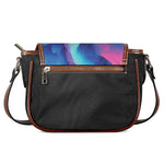 Colorful Cloud Print Saddle Bag