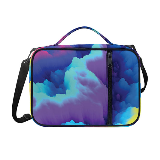 Colorful Cloud Print Shoulder Strap Bible Bag