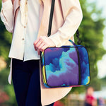Colorful Cloud Print Shoulder Strap Bible Bag