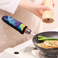Colorful Cloud Print Skillet Handle Cover
