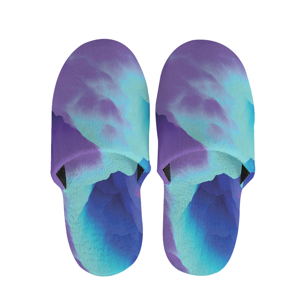 Colorful Cloud Print Slippers