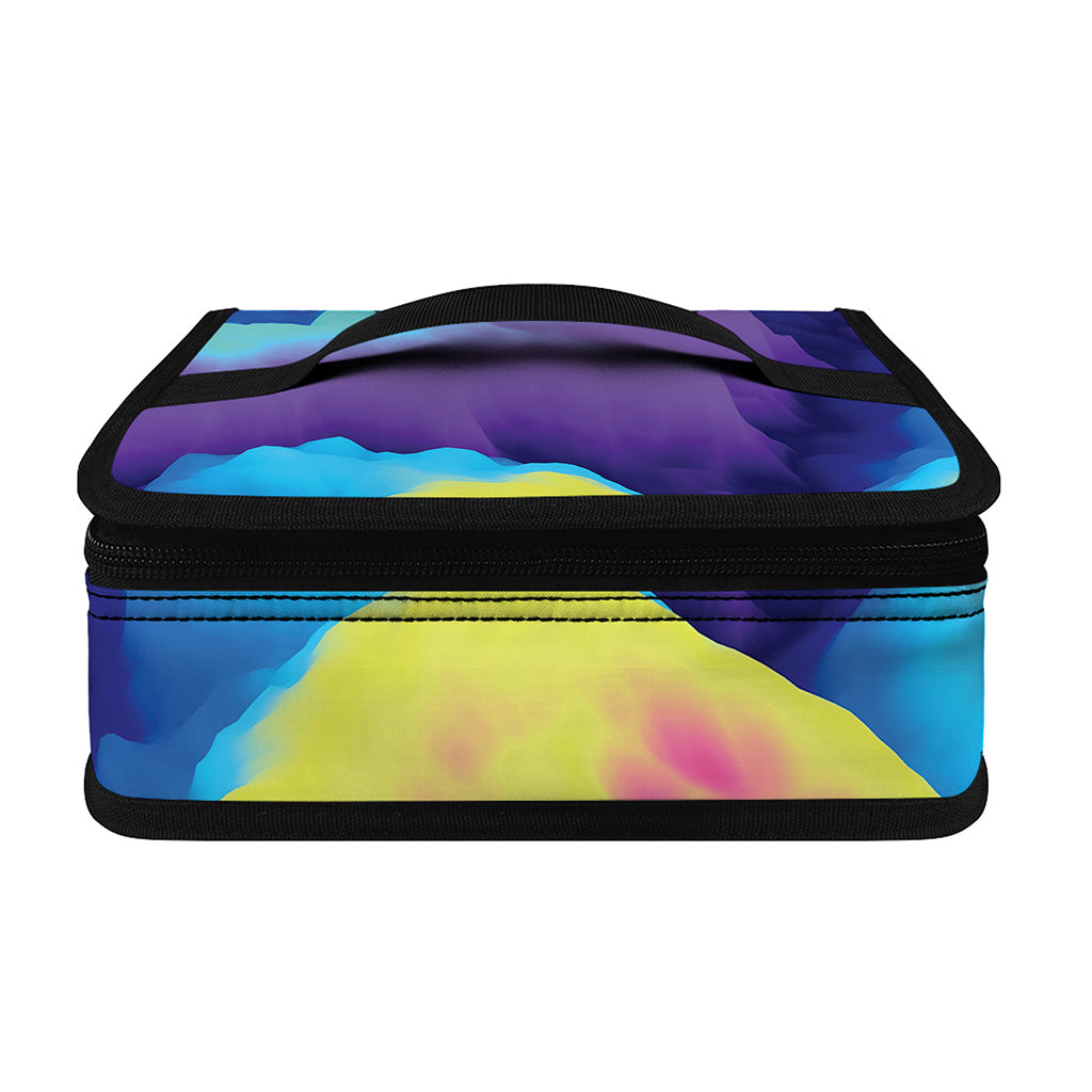 Colorful Cloud Print Small Lunch Bag