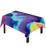 Colorful Cloud Print Tablecloth