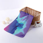 Colorful Cloud Print Towel