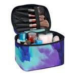 Colorful Cloud Print Travel Makeup Bag