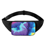 Colorful Cloud Print Waist Bag
