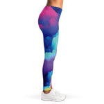 Colorful Cloud Print Women's Leggings