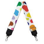 Colorful Cow Pattern Print Bag Strap