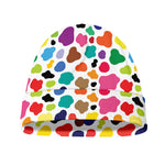 Colorful Cow Pattern Print Beanie