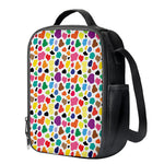 Colorful Cow Pattern Print Crossbody Lunch Bag