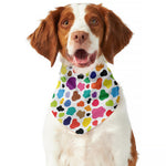 Colorful Cow Pattern Print Dog Bandana