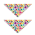 Colorful Cow Pattern Print Dog Bandana