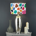 Colorful Cow Pattern Print Drum Lamp Shade