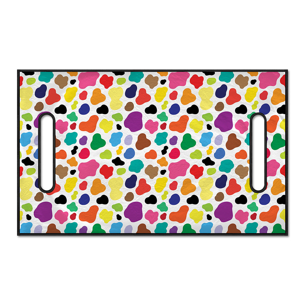 Colorful Cow Pattern Print Golf Cart Seat Cover