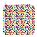 Colorful Cow Pattern Print Hand Towel