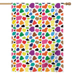 Colorful Cow Pattern Print House Flag