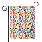 Colorful Cow Pattern Print House Flag