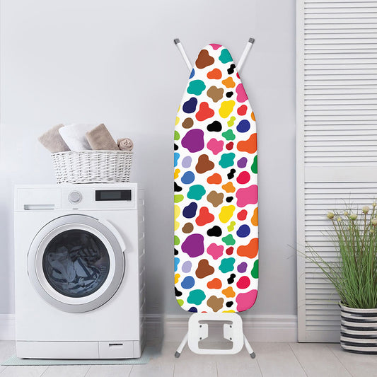 Colorful Cow Pattern Print Ironing Board Cover