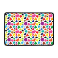 Colorful Cow Pattern Print Kitchen Mat
