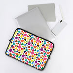 Colorful Cow Pattern Print Laptop Sleeve