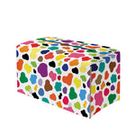 Colorful Cow Pattern Print Leather Tissue Box Cover