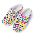 Colorful Cow Pattern Print Mesh Casual Shoes